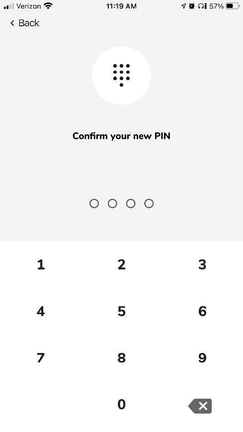Create Pin for Mobile App