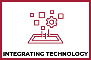integrating technology button