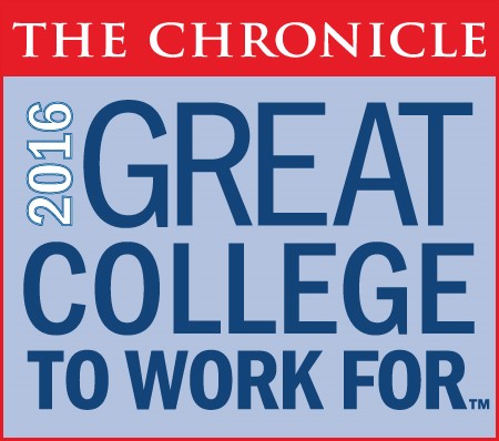 2016 Great College to Work for logo