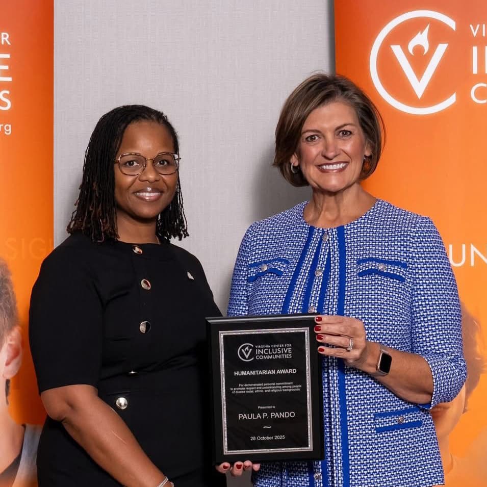 Reynolds President Pando Honored with 2025 Humanitarian Award