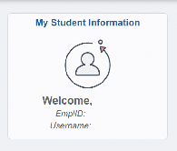 My Student Information option in SIS