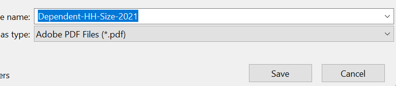 Save As dialog showing the signed PDF filename and the Save button