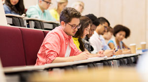 Students in classroom
