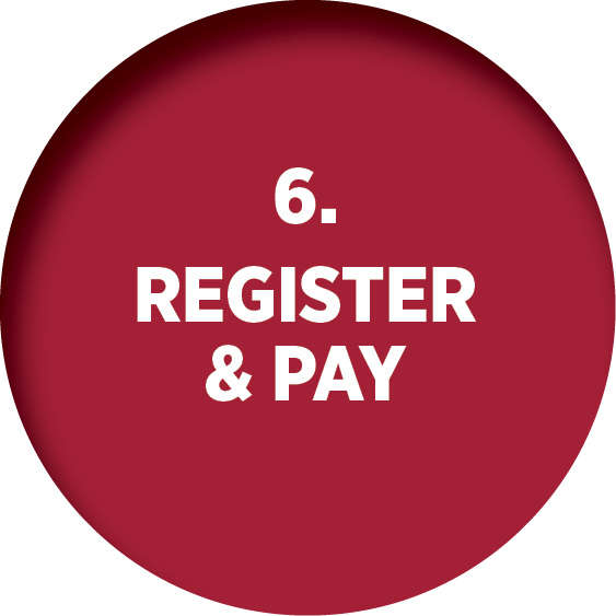 6. Register and Pay Register and Pay for Classes